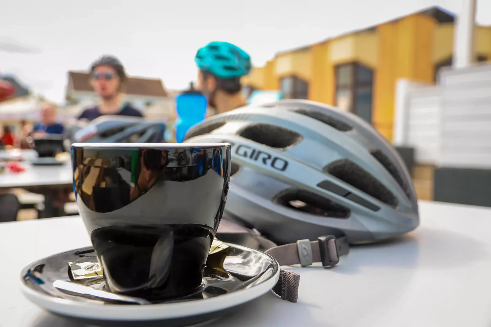 Morning Coffee After Ride