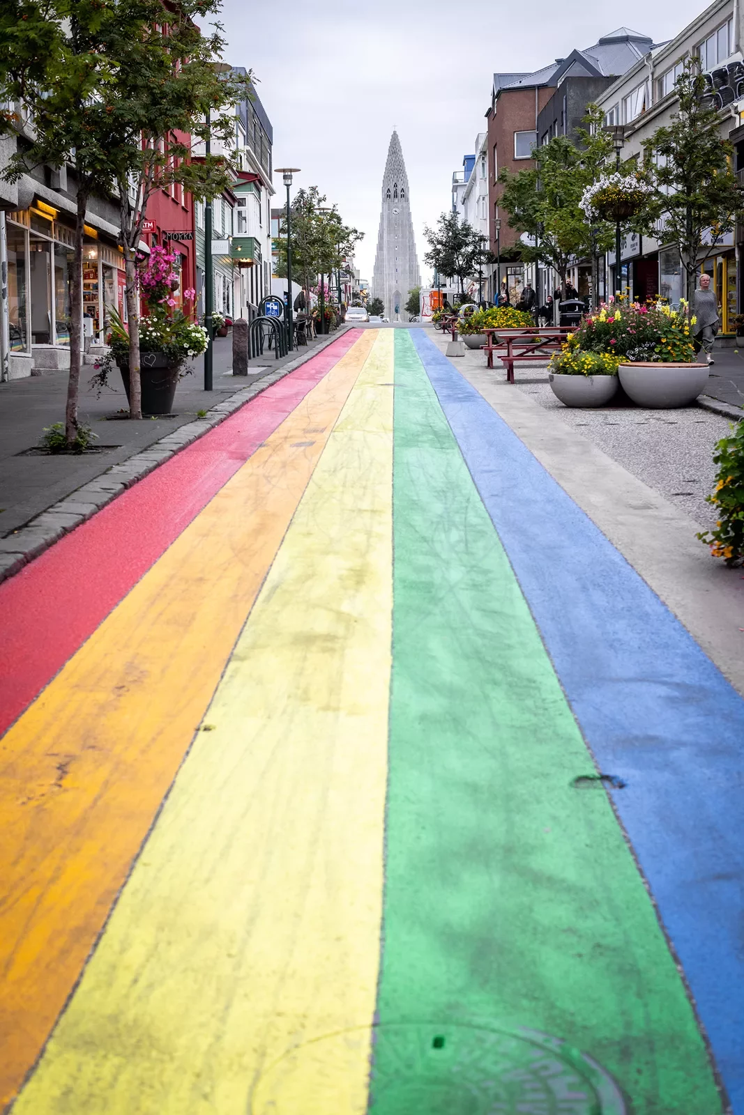 Rainbow Street Reykjavik, Iceland