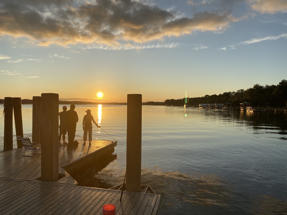 Sunset on our Charleston to Savannah Bike Tour