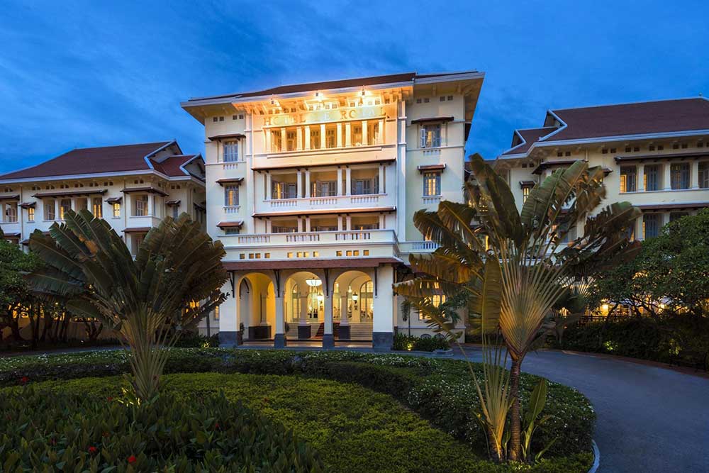 Raffles Hotel le Royal Luxury Hotel in Phnom Penh, Cambodia