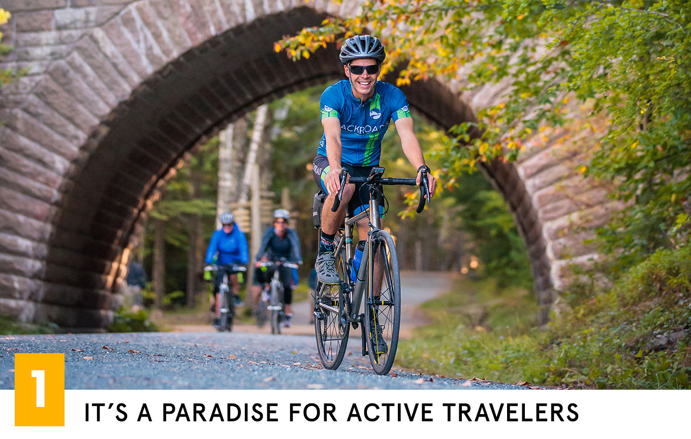 It's a Paradise for Active Travelers