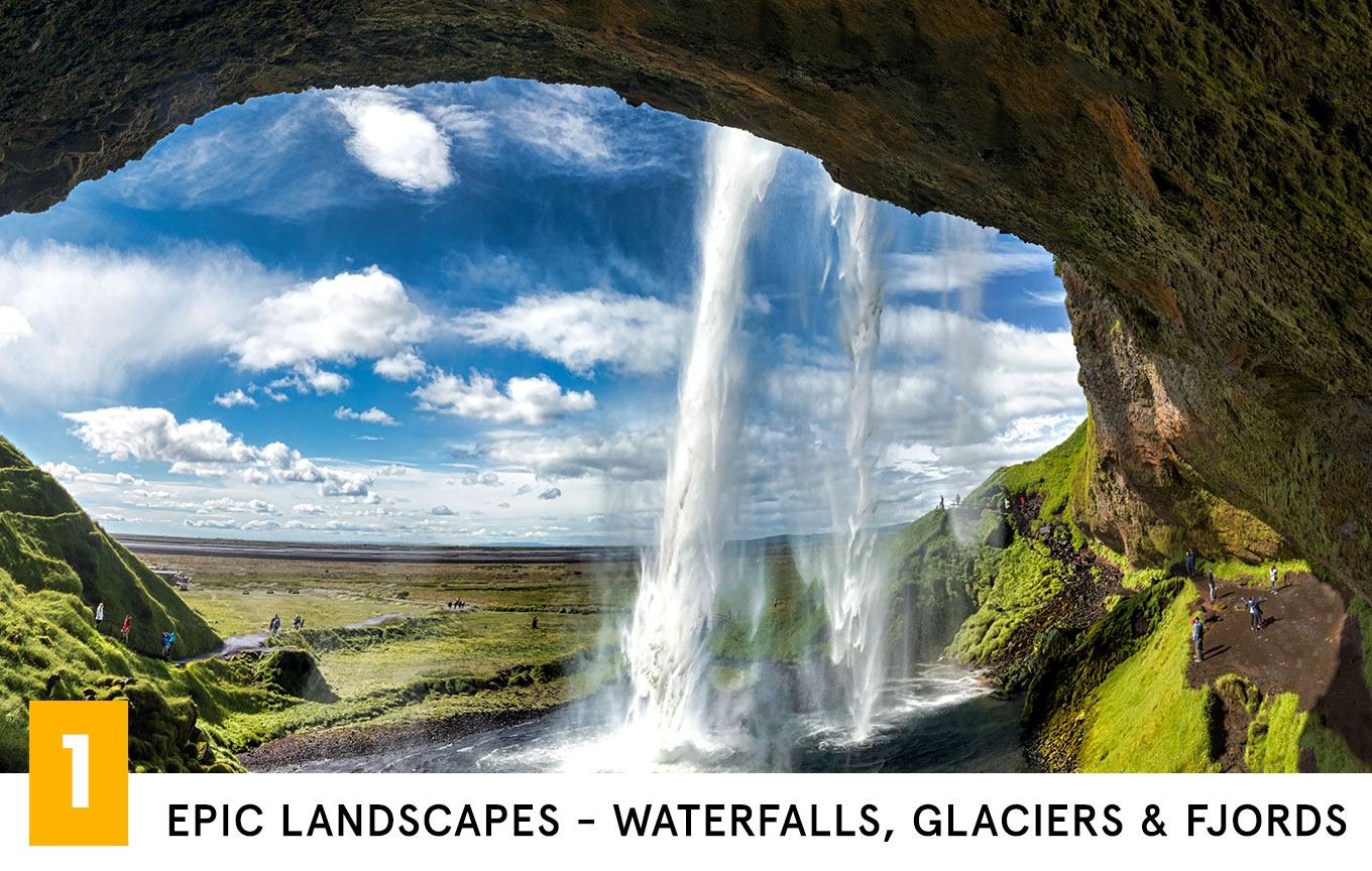 Epic Landscapes - Waterfalls, Glaciers & Fjords