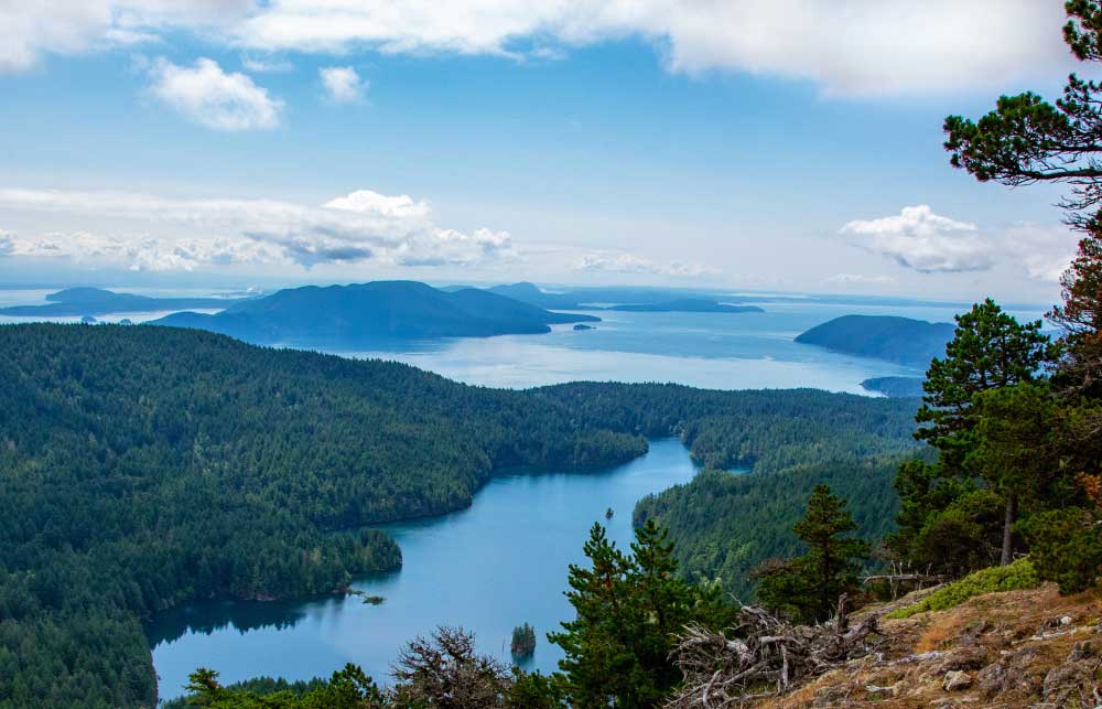 San Juan Islands Walking & Hiking Tour - Mount Constitution View