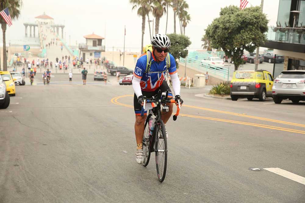 Biking Across America - Starting Line