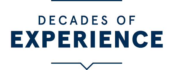 Decades of Experience