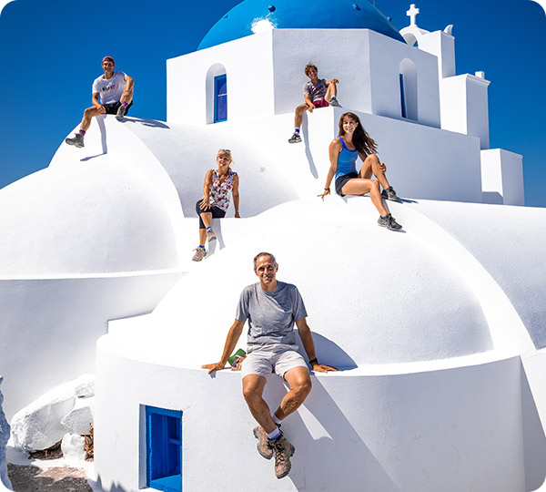 Family trip in Greece