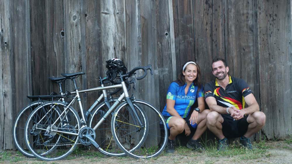 Backroads Trip Leaders Matt & Marlee
