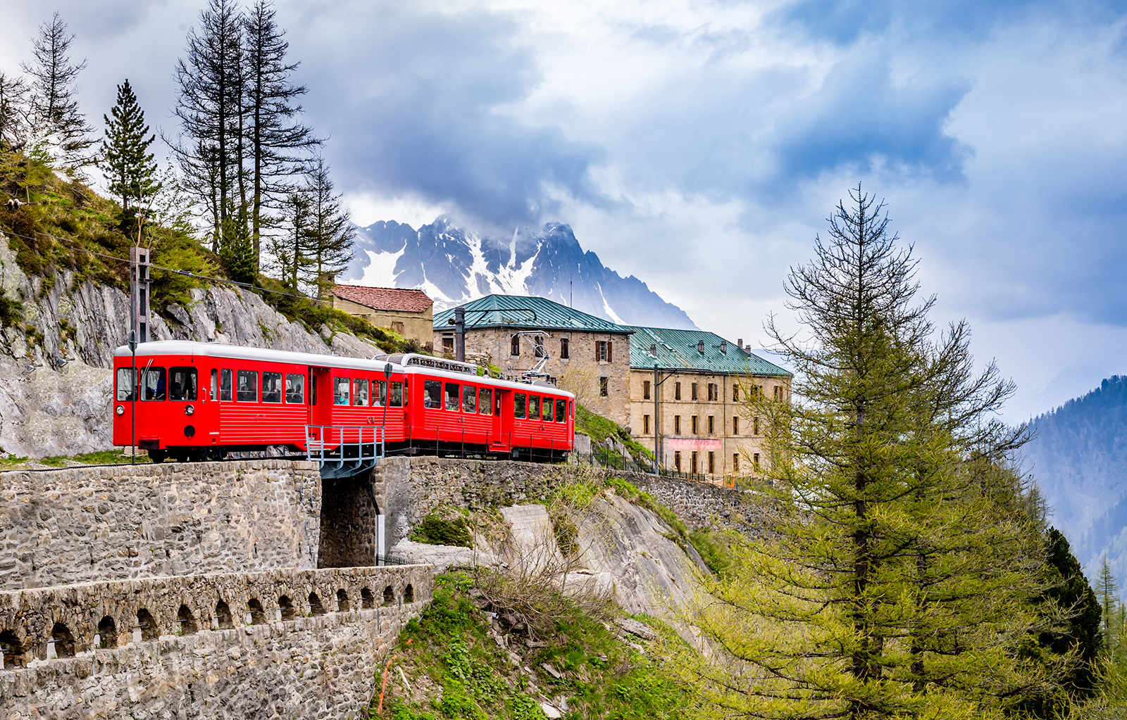 Train Swiss Alps