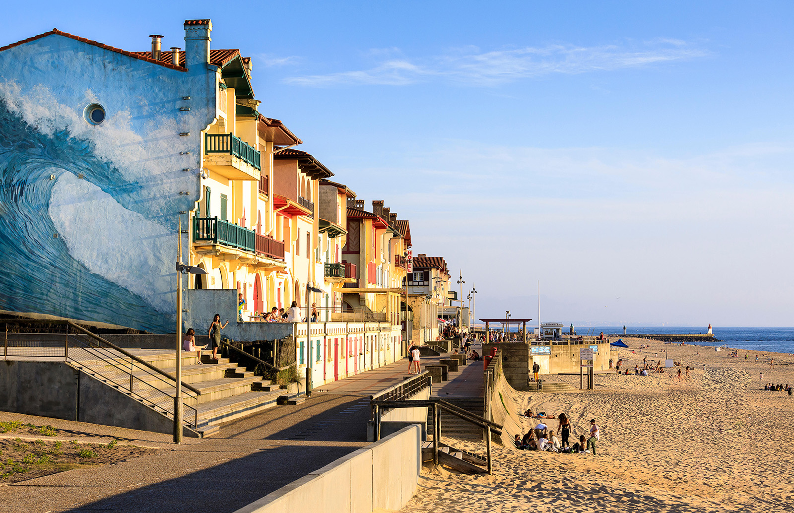 Houses on Beach
