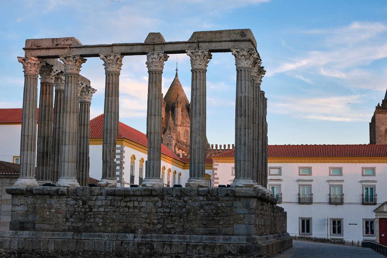Historic ruins in Portugal.