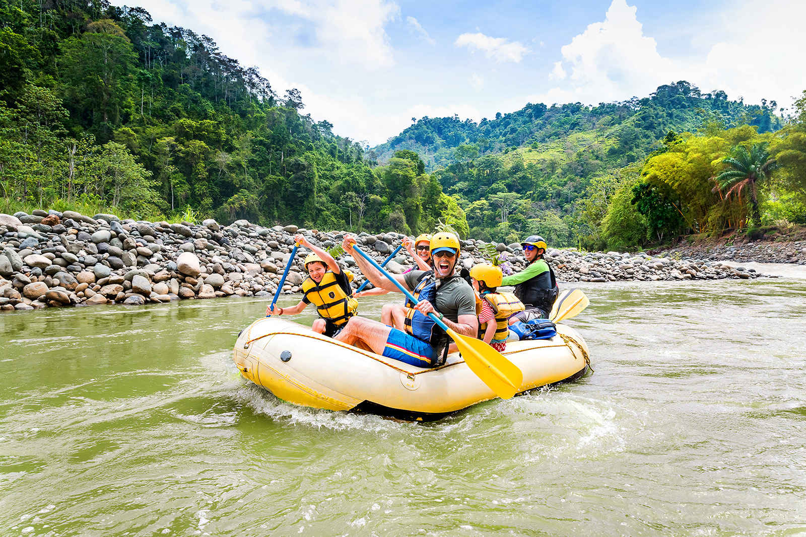 Rafting Big Smiles Costa Rica