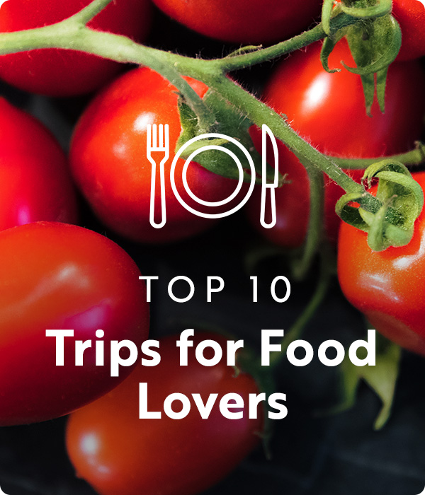 Top 10 Trips for Food Lovers