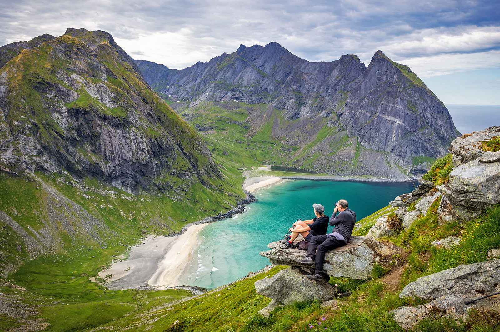 Overlook Beach Aqua Water Norway