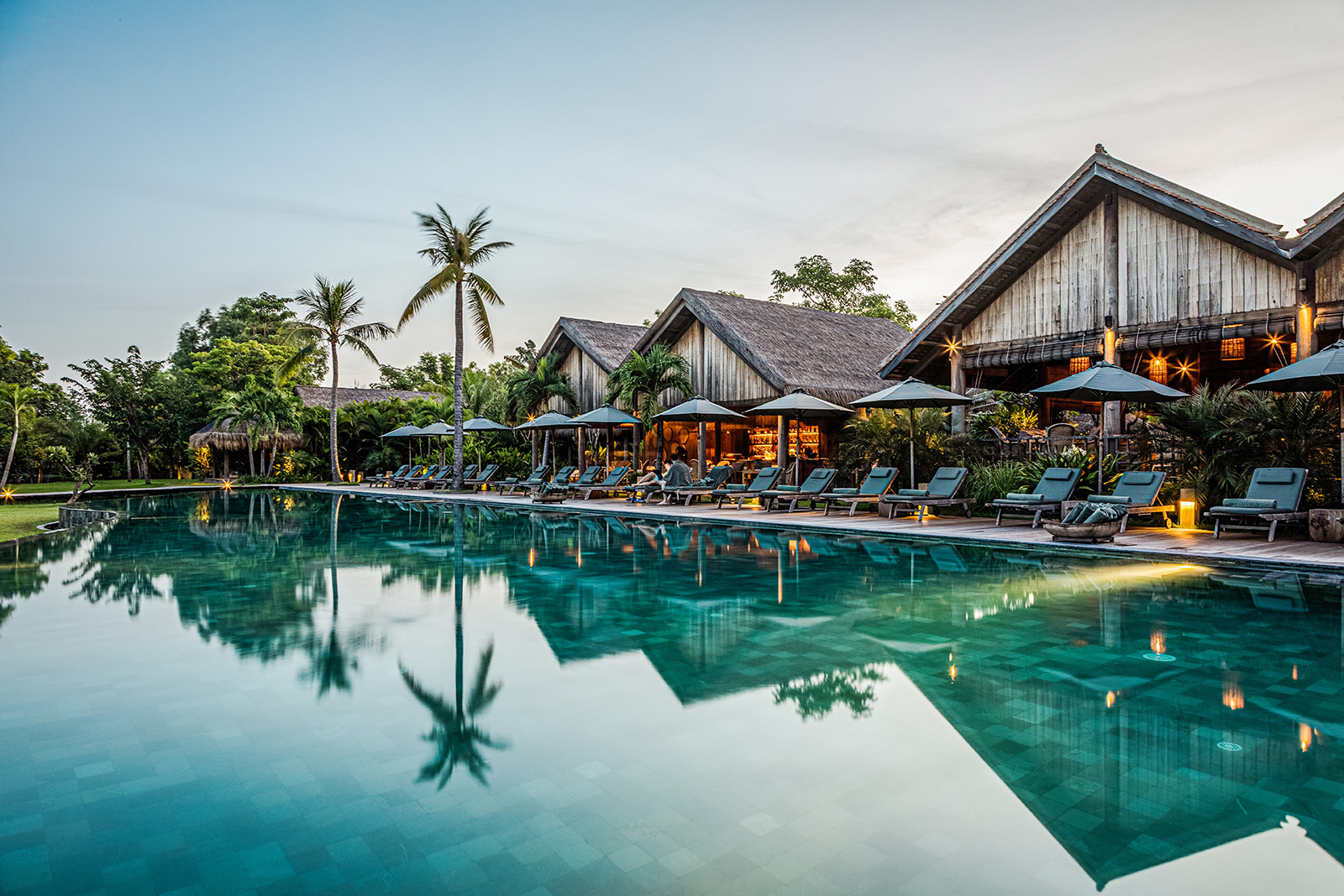 Zannier Hotel pool in Phum Baitang