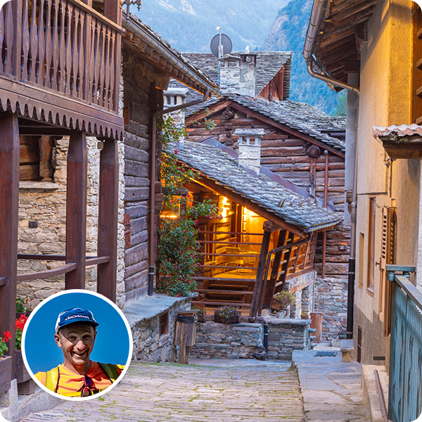 town in the alps