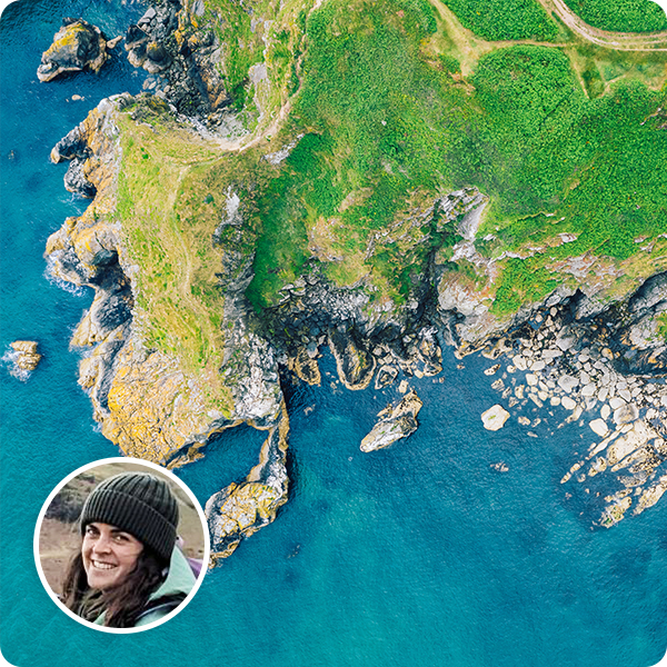 view of the ireland coast