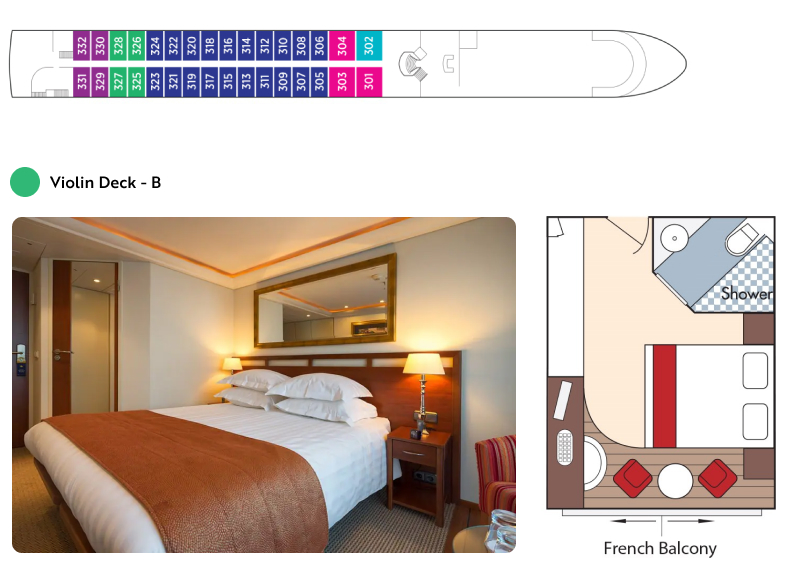 AmaDolce Stateroom image