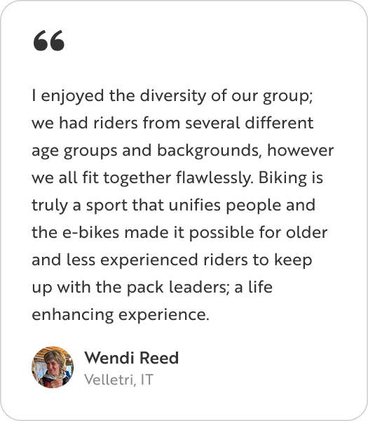 Guest Review of Backroads Trip