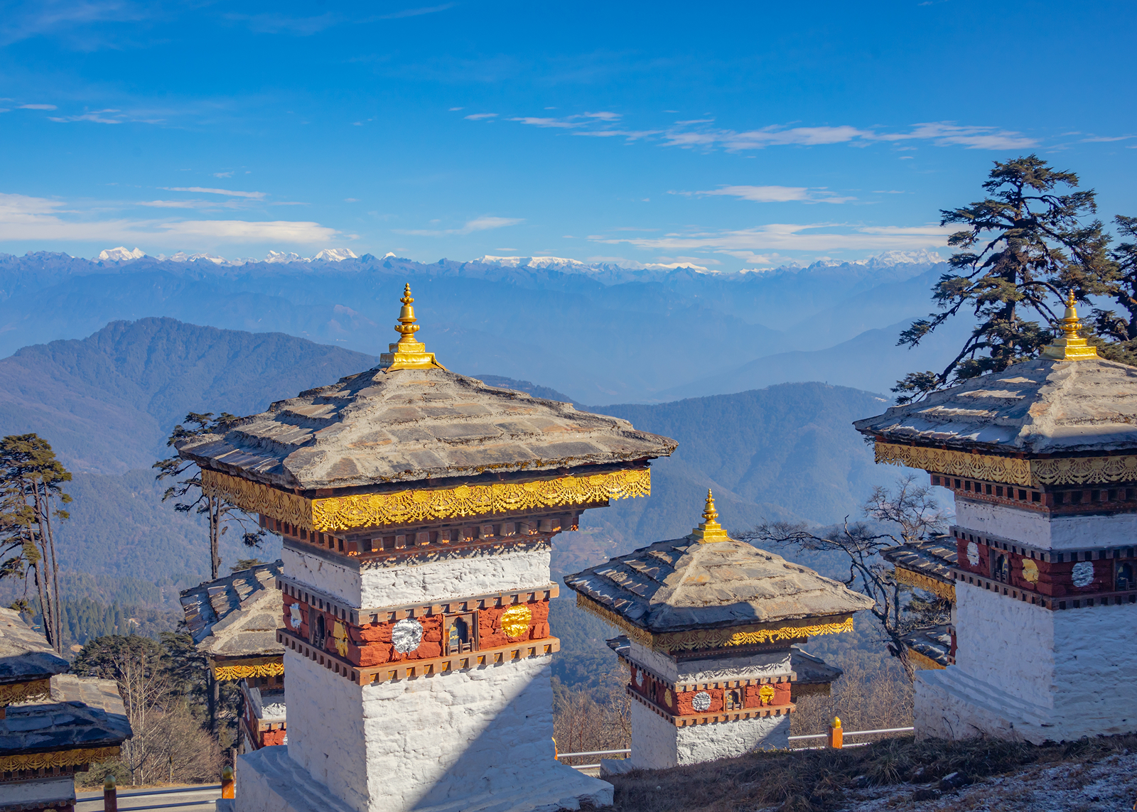 White castle on top of a cliff