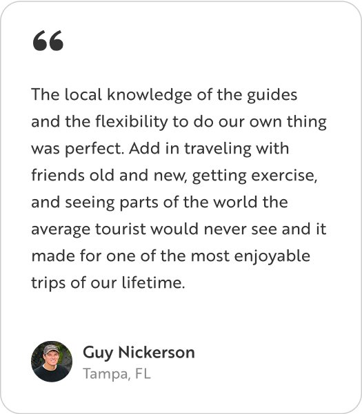 Guest Review for Multi-Adventure Tour