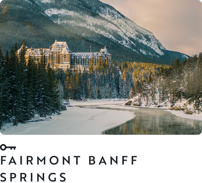 Fairmont Banff Springs in Canada.