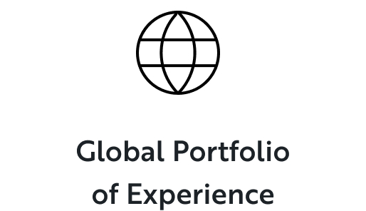 Global portfolio of experience
