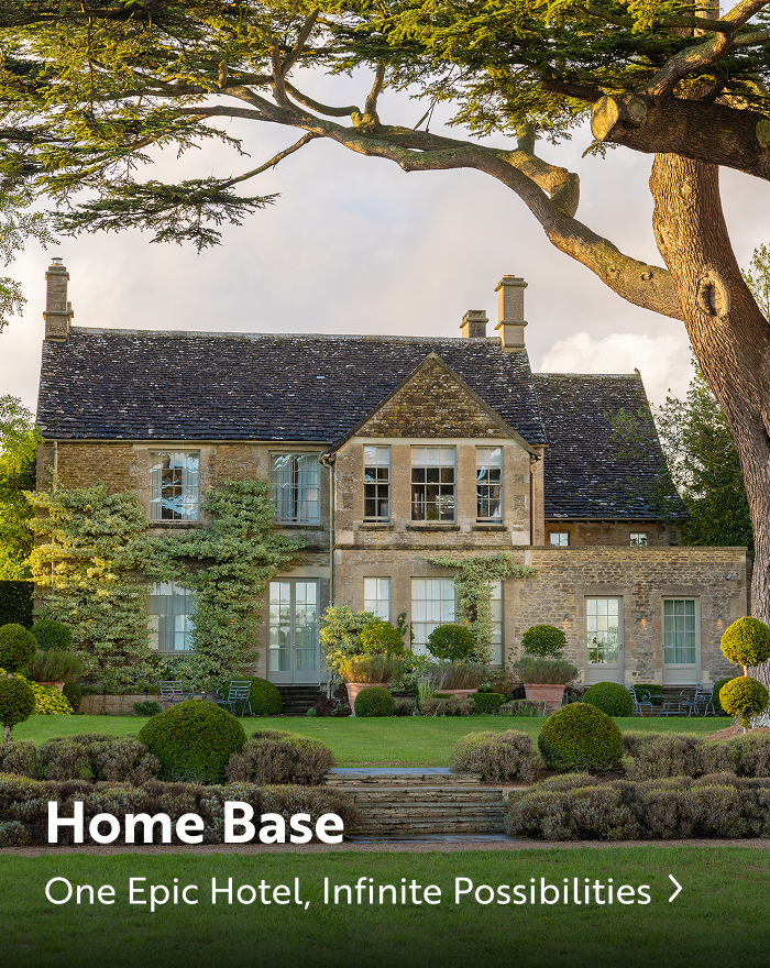 A rustic hotel lodging for Home Base trips. One epic hotel, infinite possibilities.