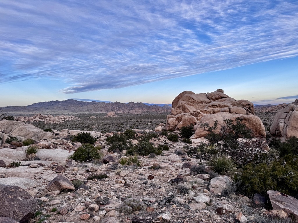 Top of a mountain cliff