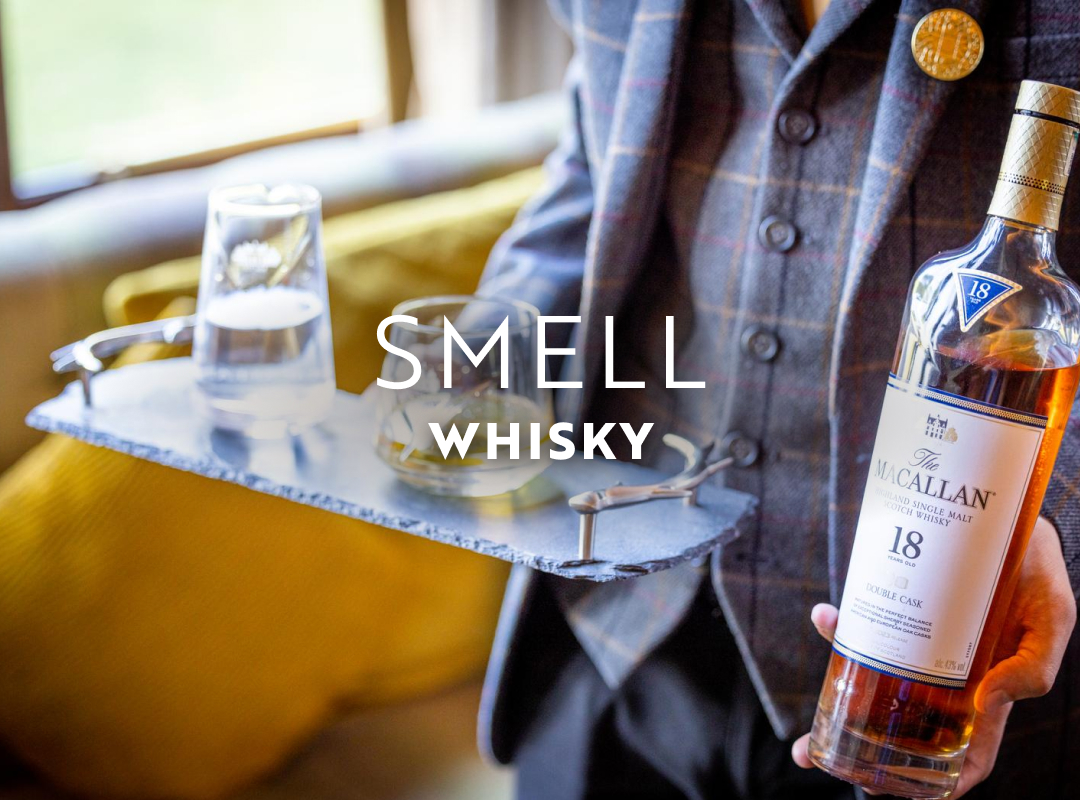 In June, smell the sharp aroma of whisky in Scotland.