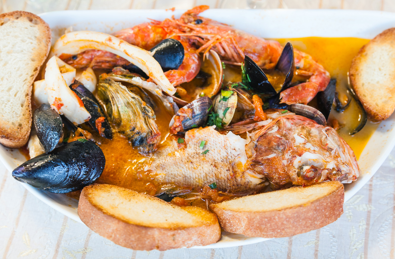 Uncomplicated preparations let the seafood of the Amalfi Coast shine.