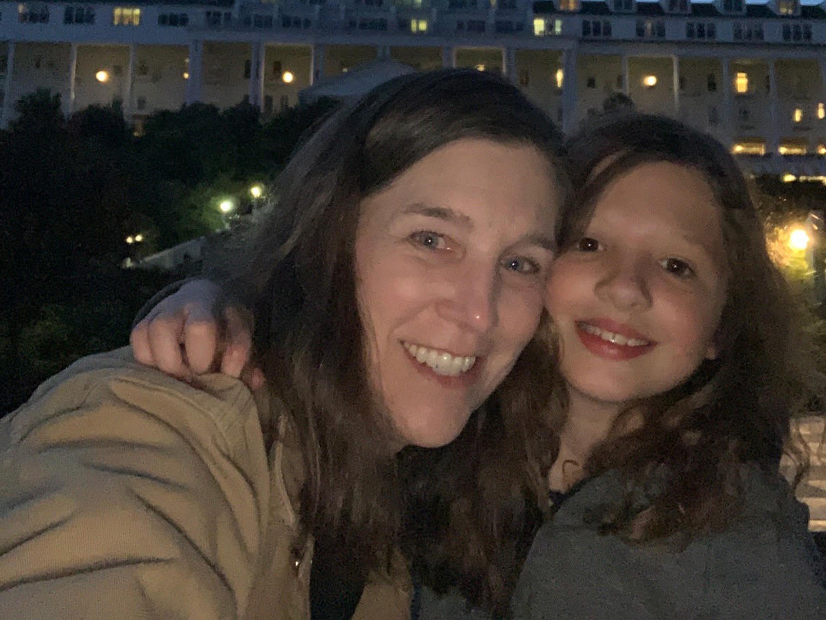 Mother and daughter