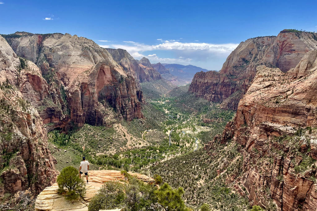 The immense Grand Canyon.