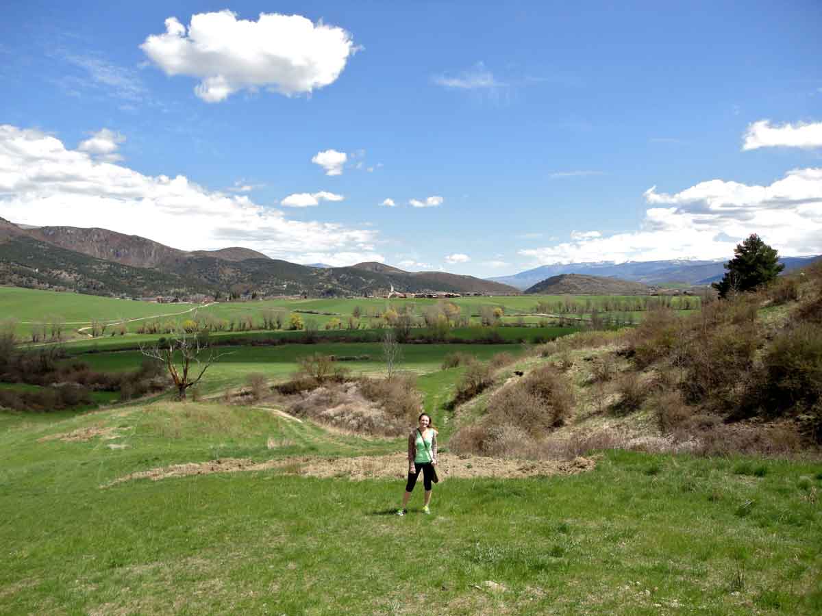 Trekking form the Backroads Leader House in Pi, La Cerdanya, Spain