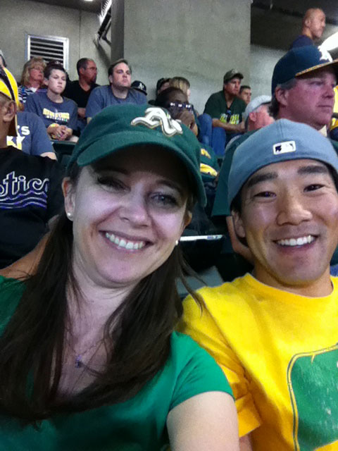 Backroads employees, Oakland A's baseball game