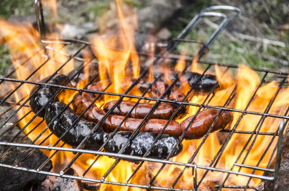 South African barbeque, or braai