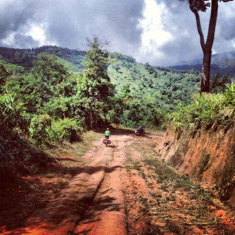 Cycling the rolling ridgeline fire road