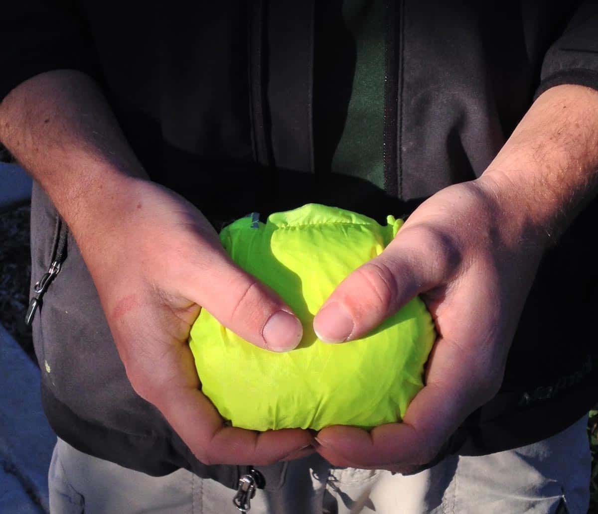 Folds up tiny so you can take it anywhere