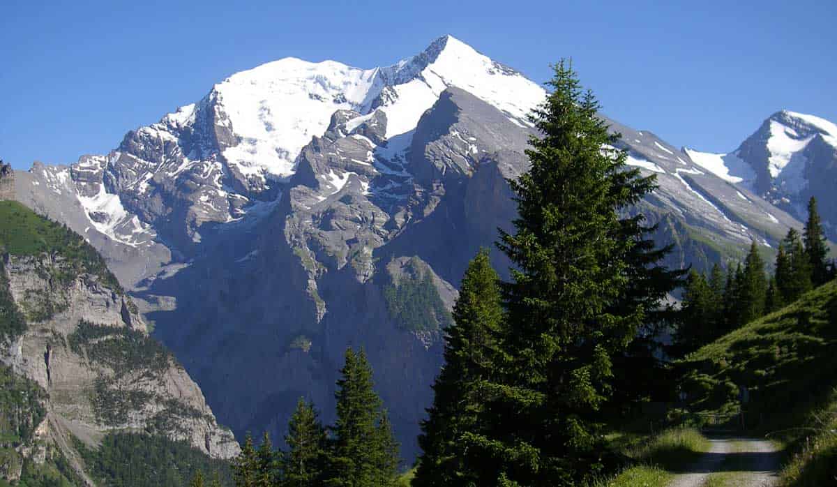 Mountains near Kandersteg, Switzerland