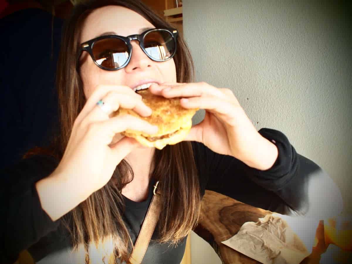 Devil's Teeth Baking Company breakfast sandwich, San Francisco