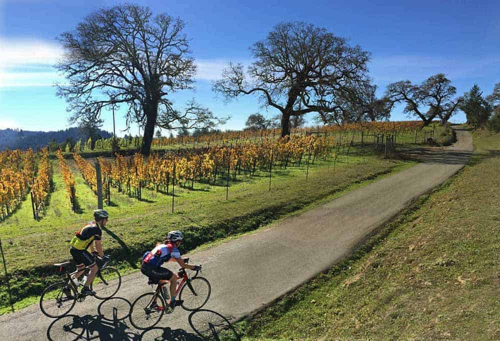 Backroads California Wine Country Spring Training Biking