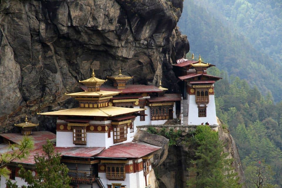 Taktsang Palphug Monastery (also known as Tiger's Nest) in Bhutan