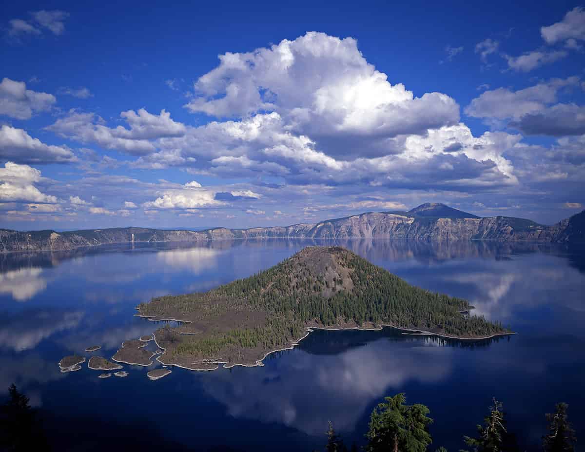Crater Lake Oregon biking