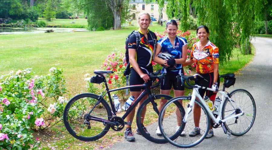 Backroads Trip Leader Kelsey Tonner on biking trip in Europe