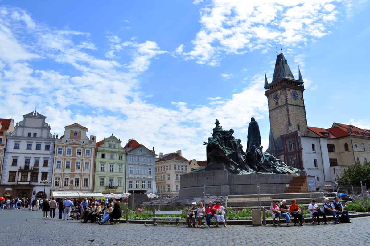 Old Town Square in Prague, Czech Republic