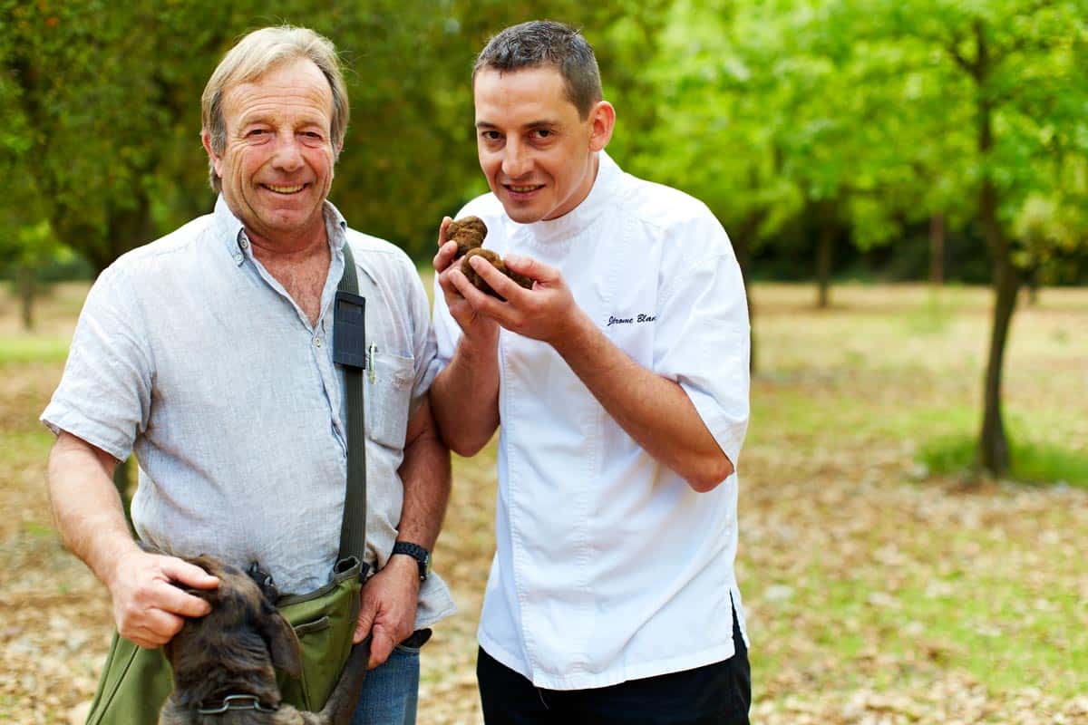 Truffle hunter and Chef for Hotel Crillon Le Brave in France
