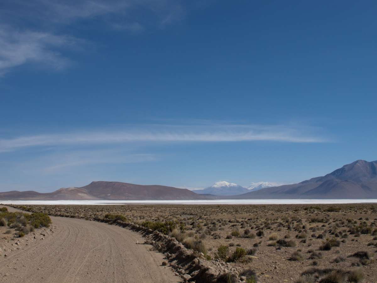 Andean Road in Chile