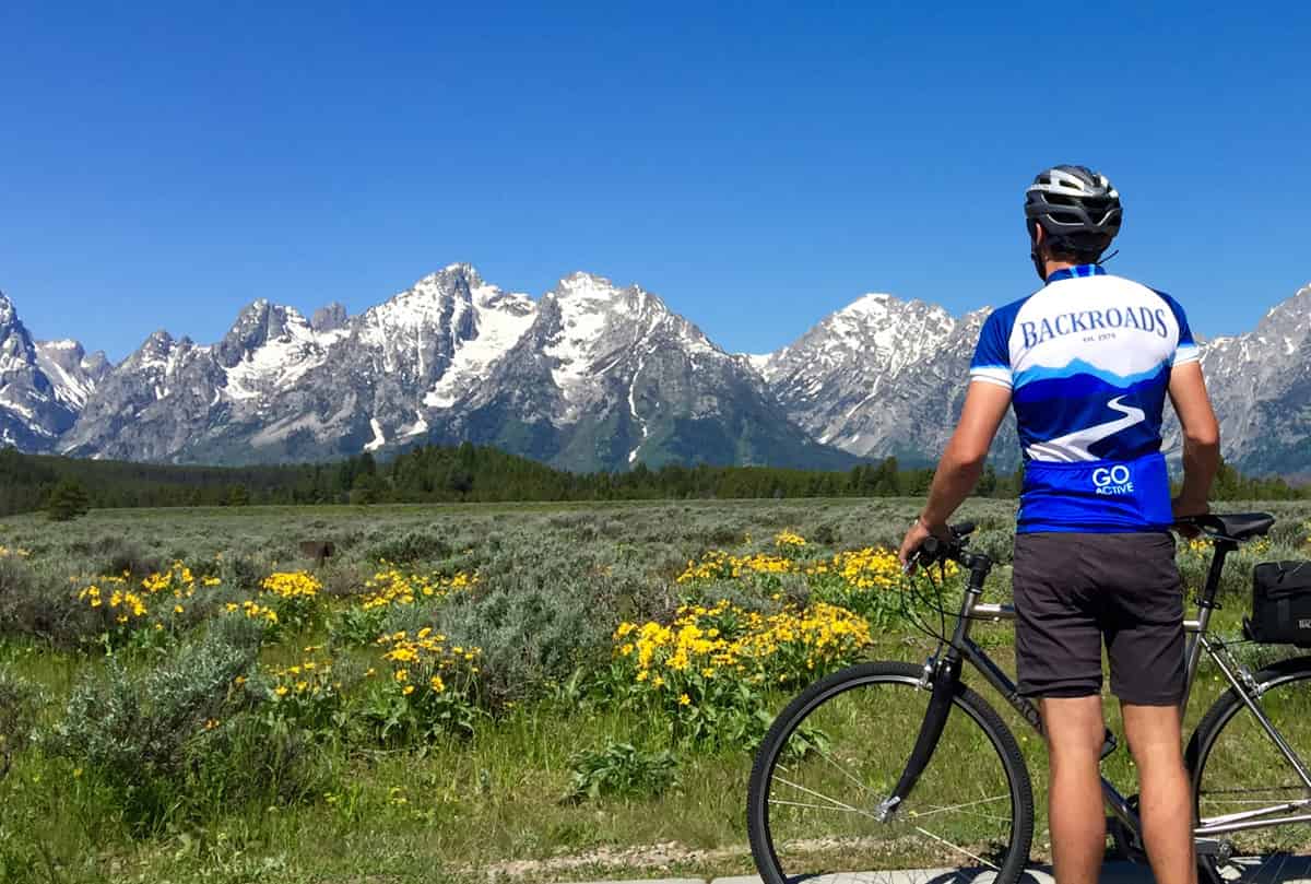 Backroads Leader at the Grand Tetons