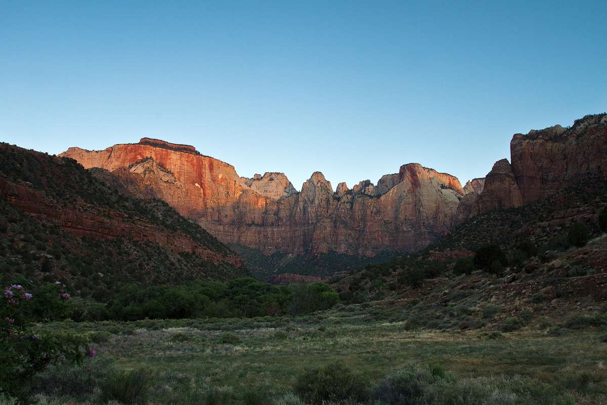 Zion National Park Towers of the Virgin