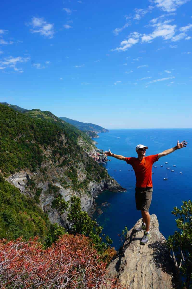 Russell Grange, Backroads leader in Cinque Terre