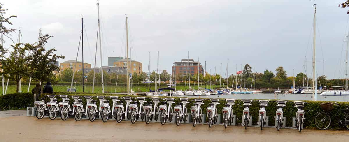 Copenhagen city bikes - Shutterstock